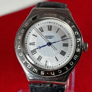 AUTHENTIC SWATCH SWISS AUTOMATIC MEN'S‎ ETTA DATE ROMAN INDICES CLASSIC VINTAGE